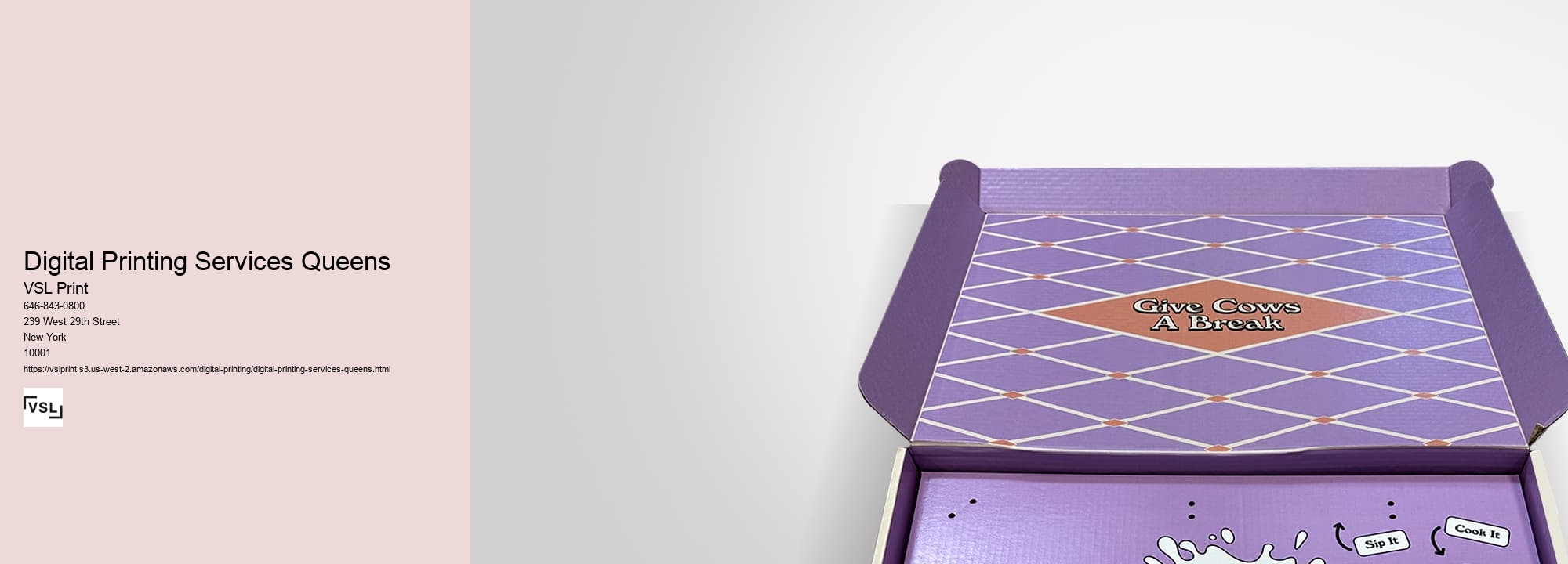 Digital Printing Services Queens