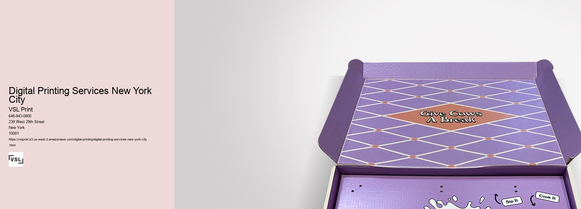Digital Printing Services New York City