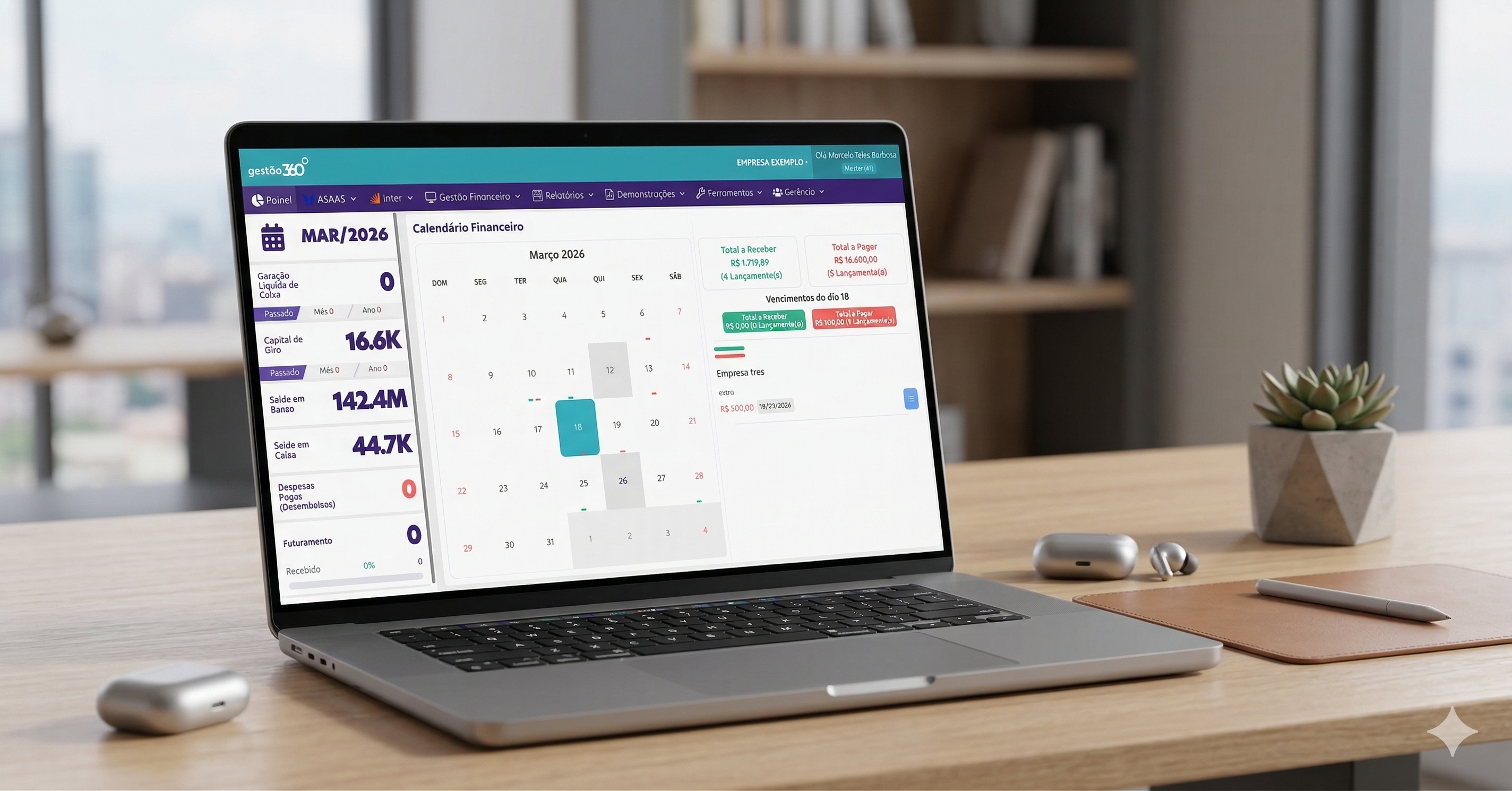 Calendário Financeiro