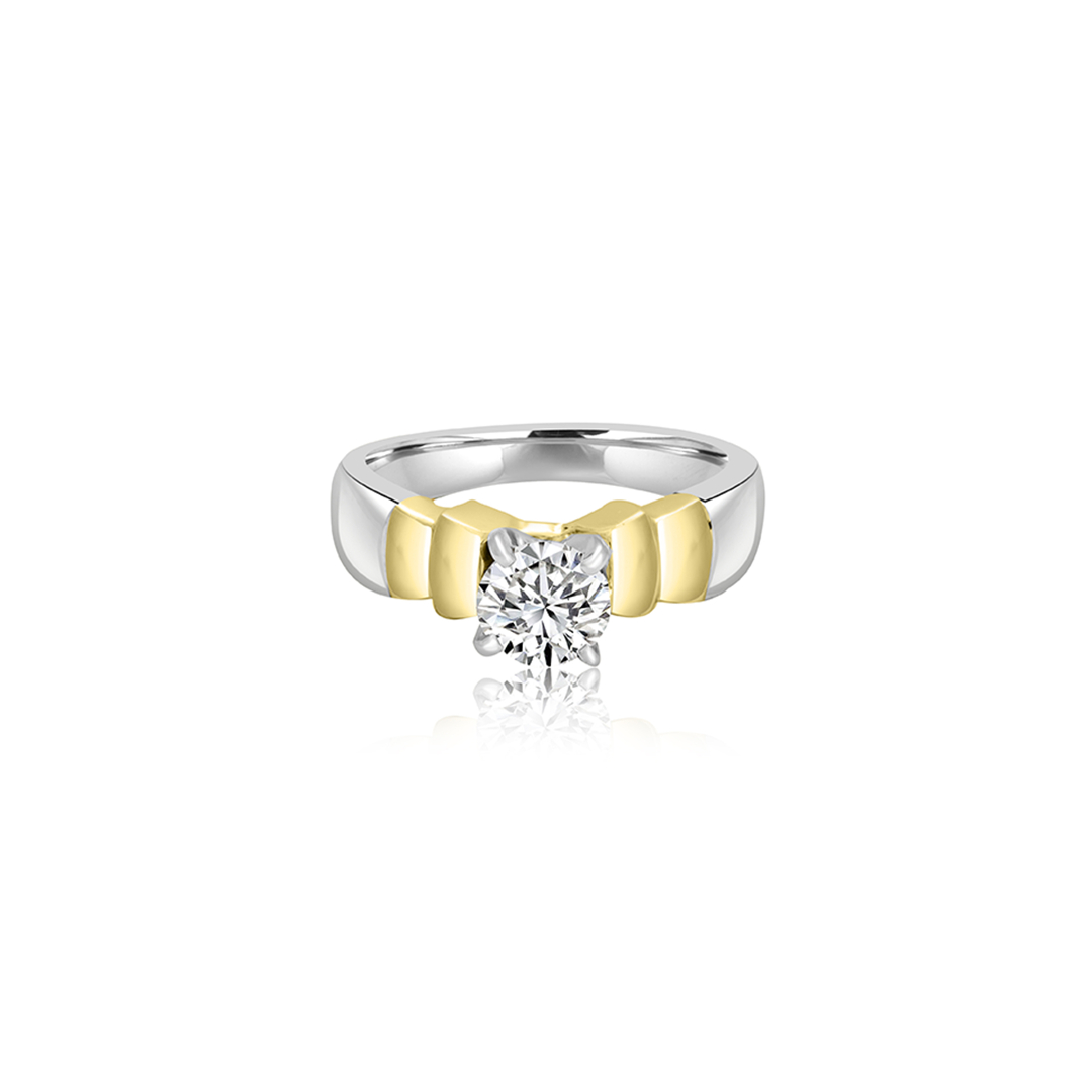 Sabrina Round Solitaire Engagement Ring
