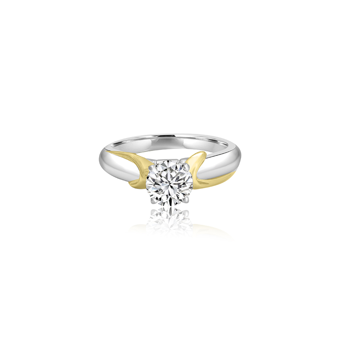 Sally Round Solitaire Engagement Ring