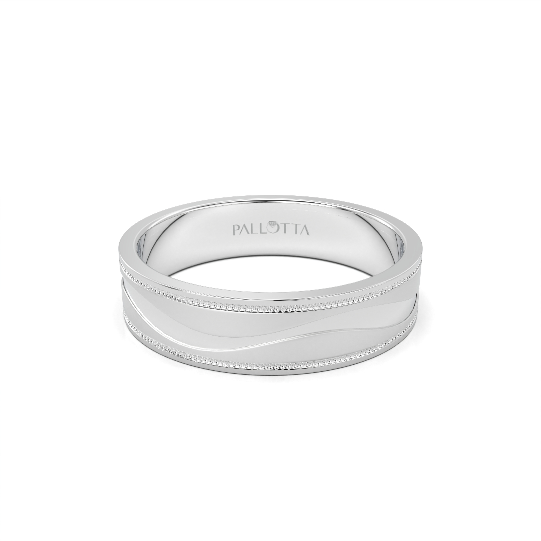 Wave Wedding Ring 