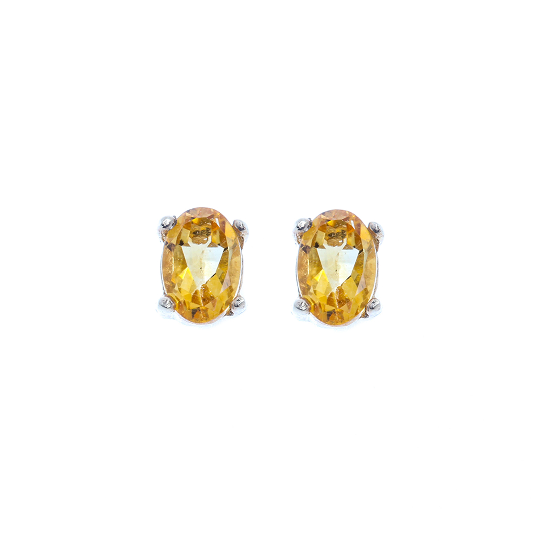 River Oval Earrings