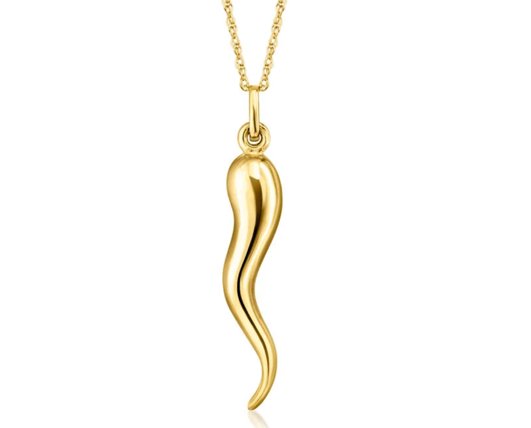 Likha Gold Horn Pendant