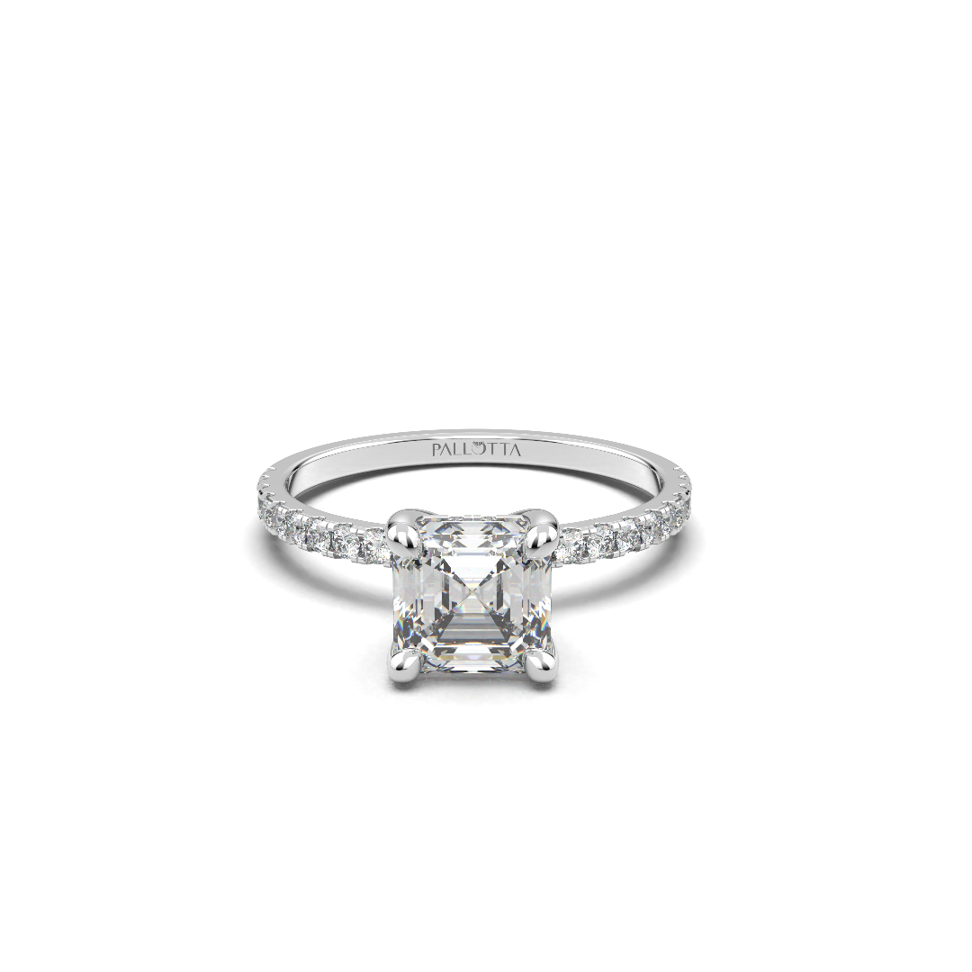 Jacqueline Pave Engagement Ring
