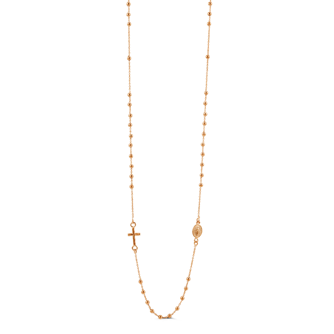 Barbie Gold Hope Rosary Necklace