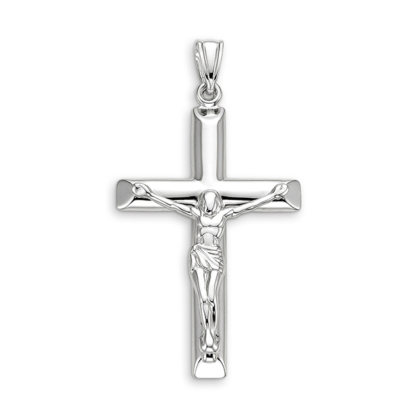 Myrtel Puffed Jesus Cross Pendant