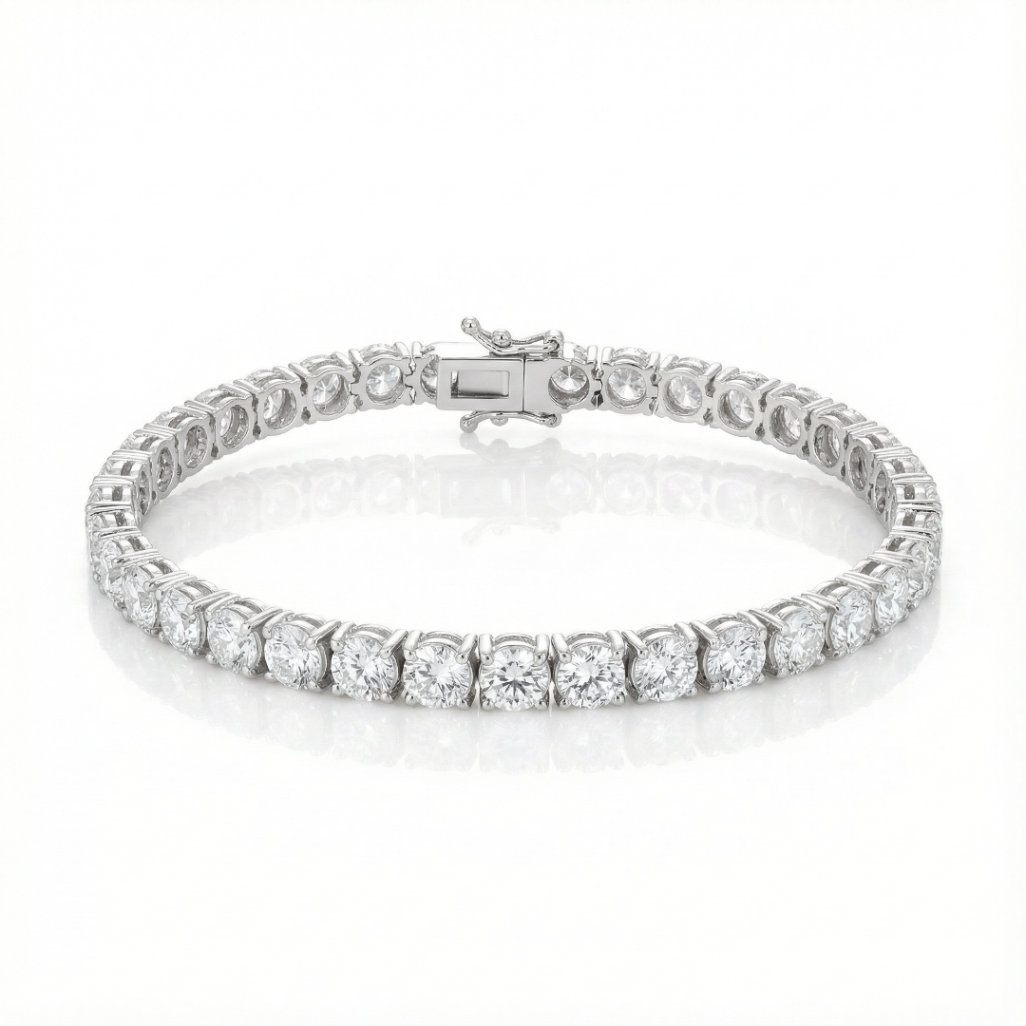Abyasa Lab Diamond Tennis Bracelet
