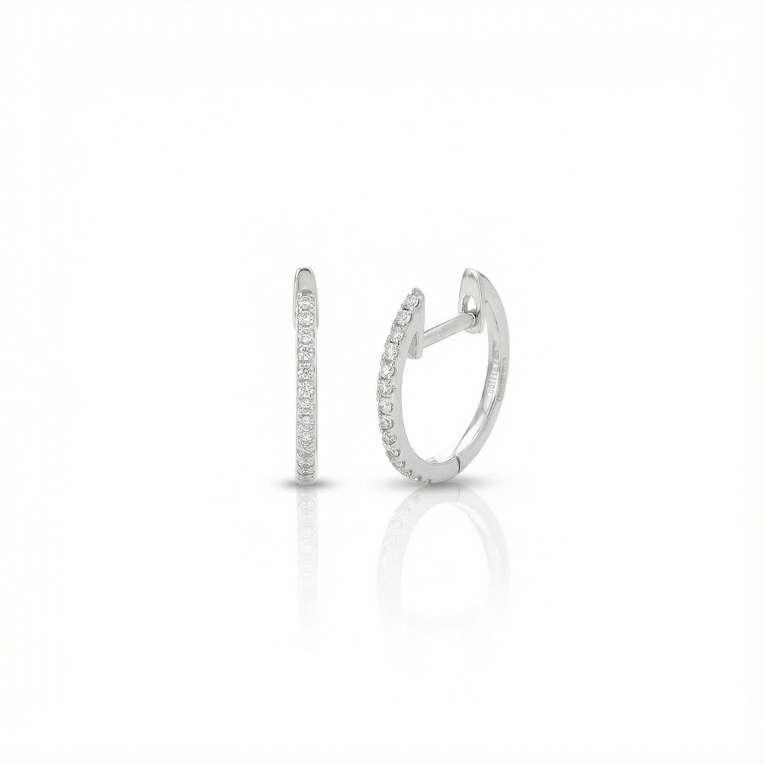 Zita Thick Hoop Earrings