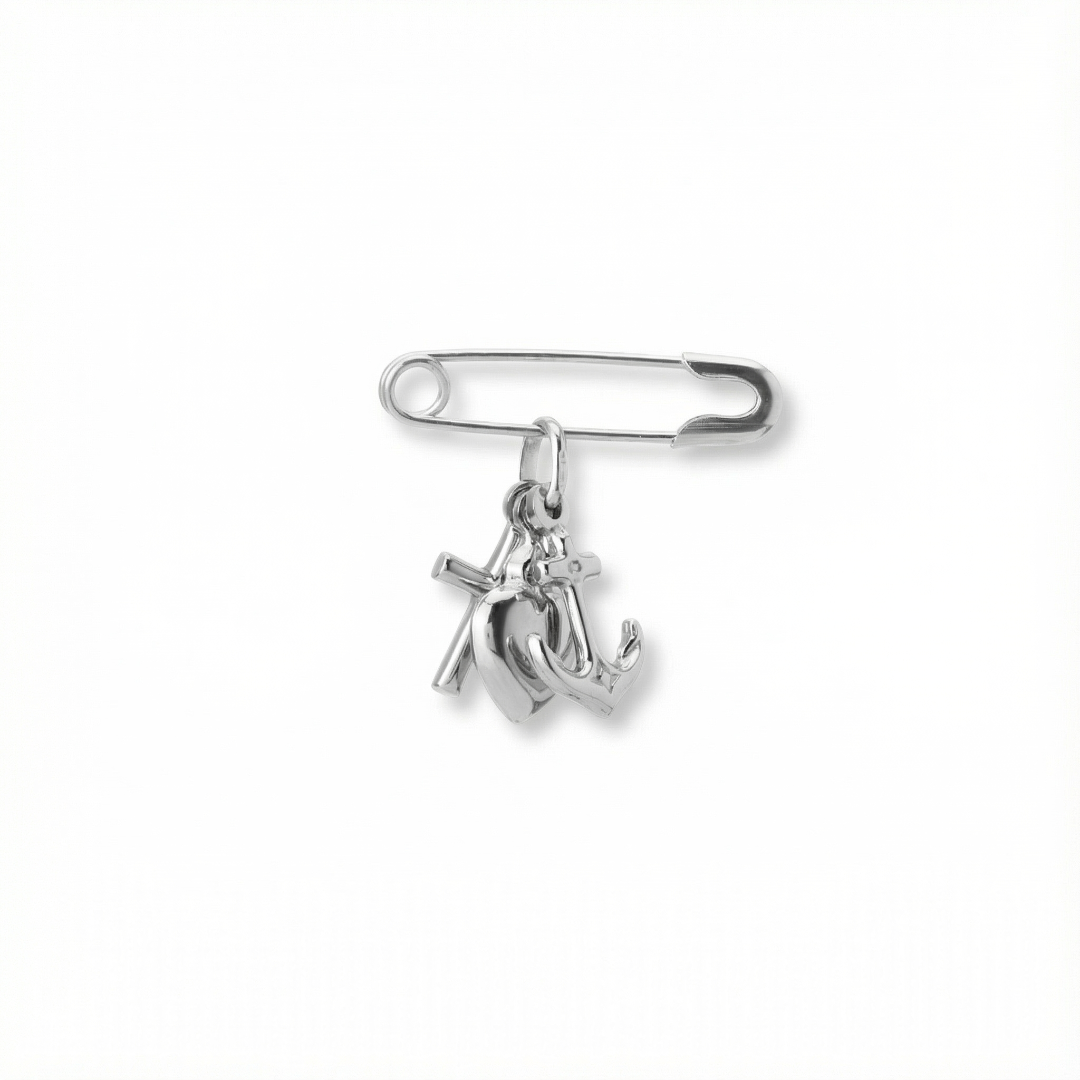 Dopsy Baby Faith Hope Charity Pin