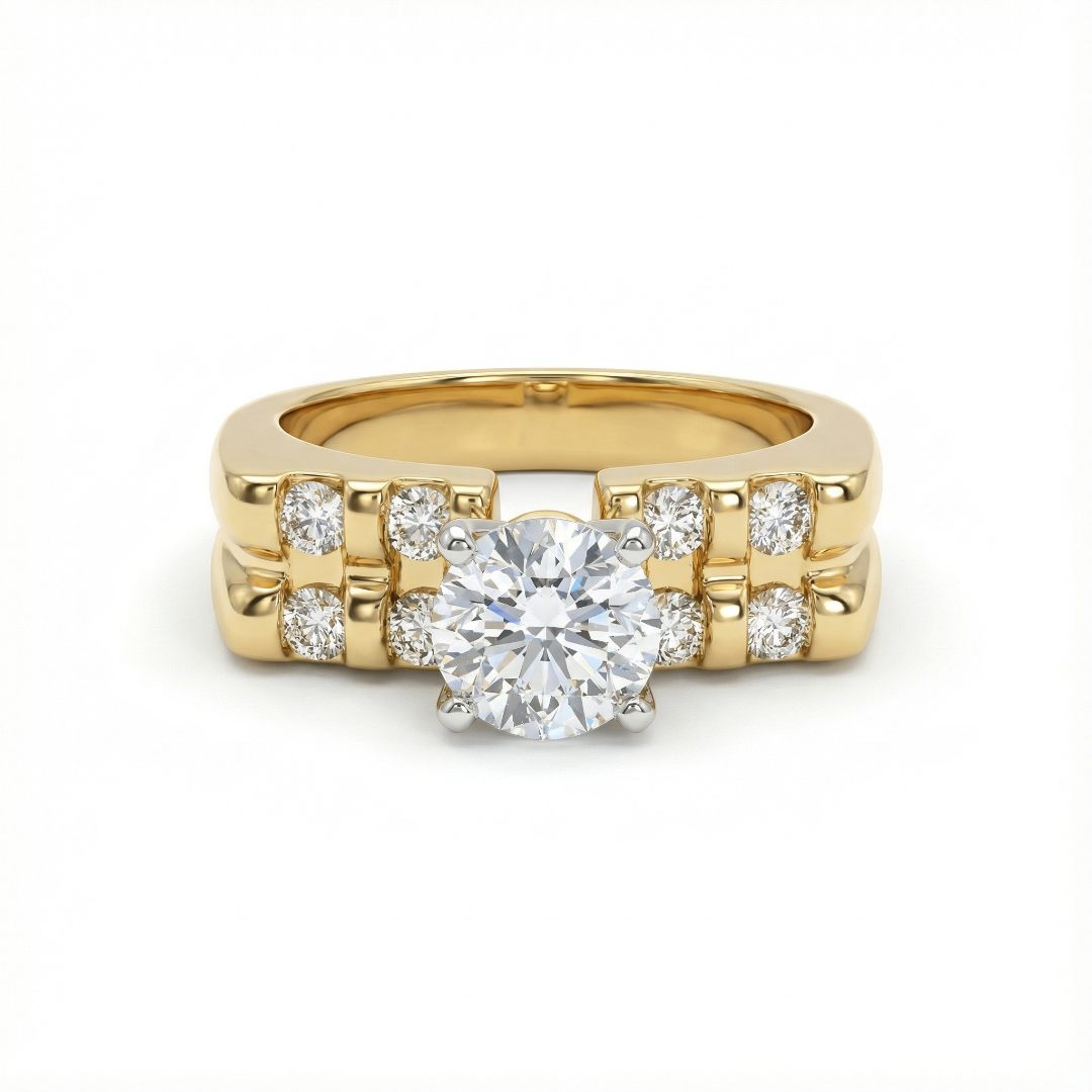 Valerie Channel Set Engagement Ring