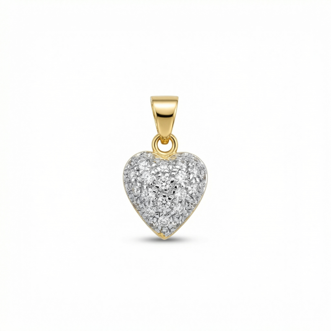 Kavita Puffed Open Back Cubic Italy Pendant