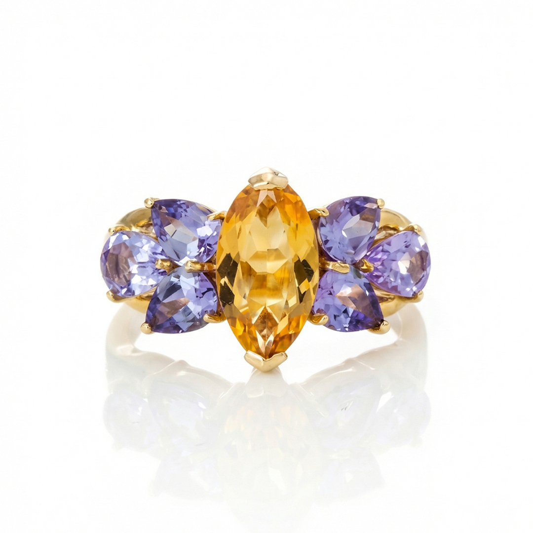 Fatia Tanzanite Ring