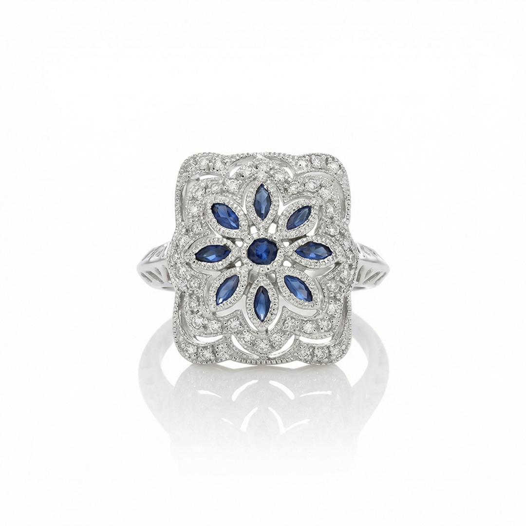 Walidaht Blue Sapphire Ring