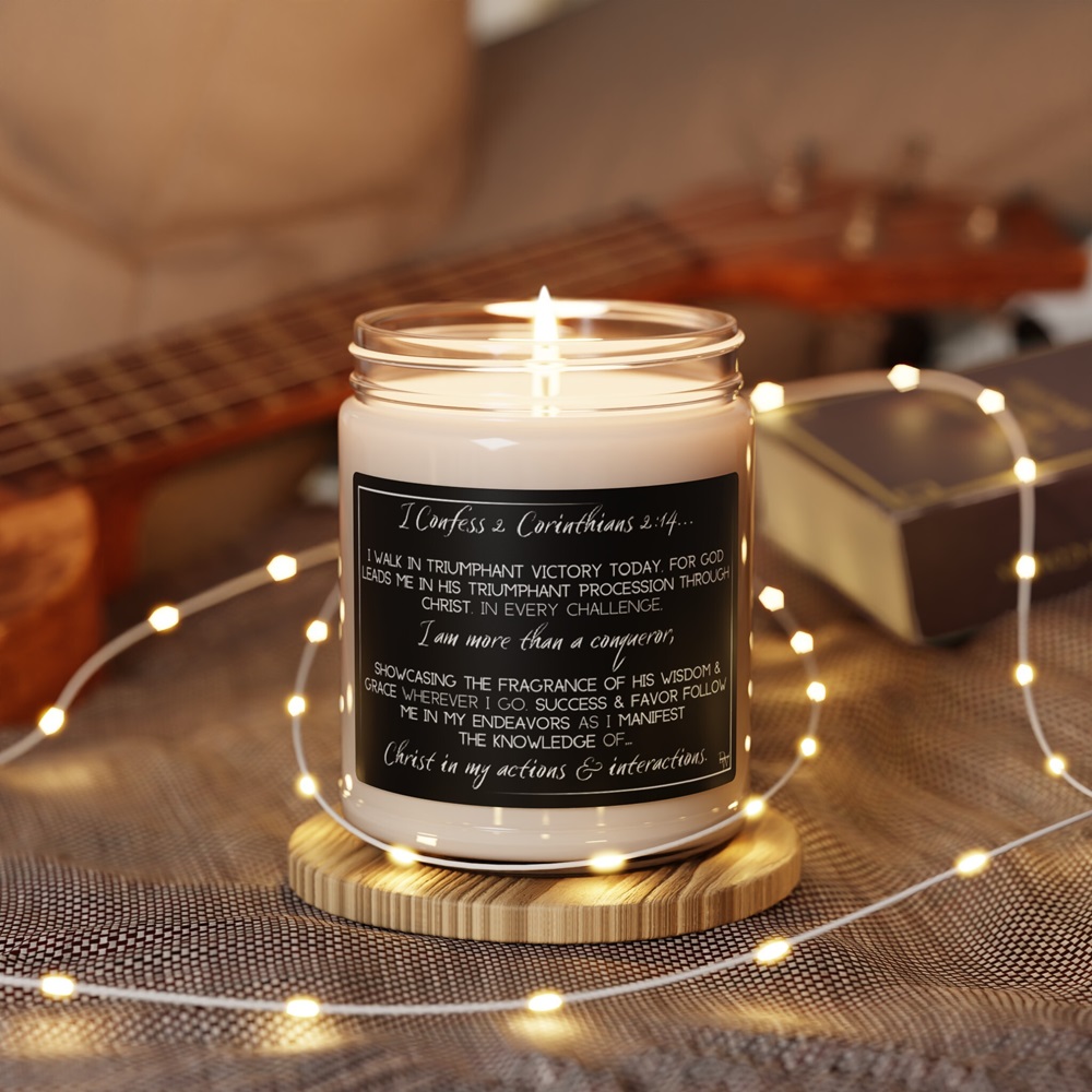 scented bible verse candles