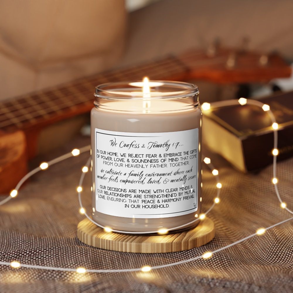 soy candles with sayings