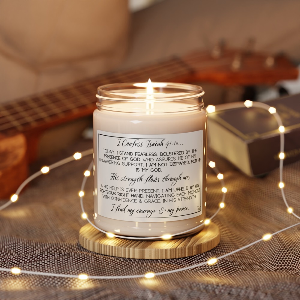 soy candles with sayings