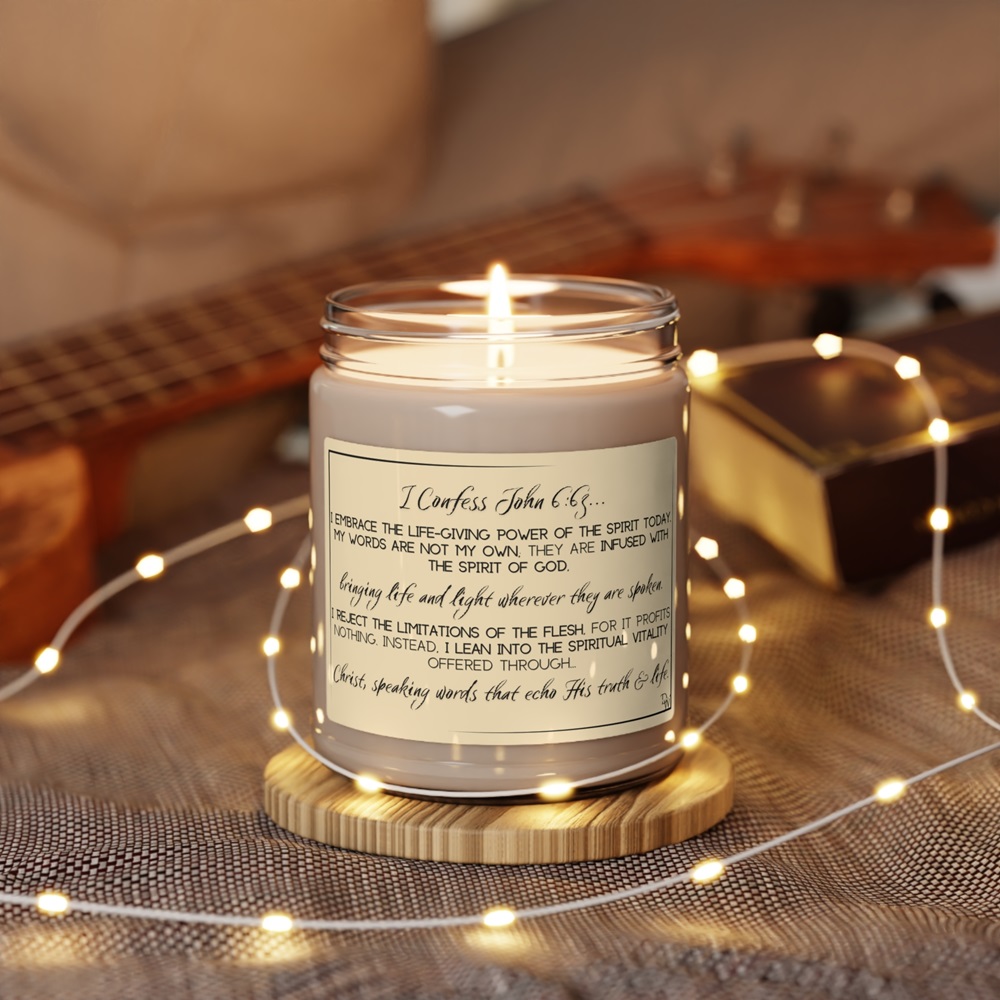 scented bible verse candles