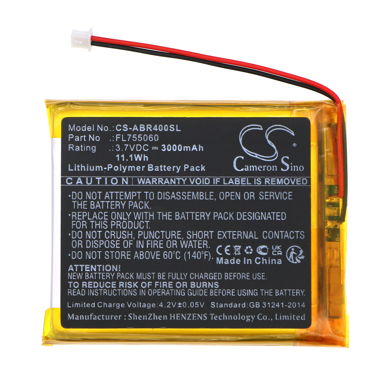 Anbernic RG RG40XX Battery (3000mah) FL755060