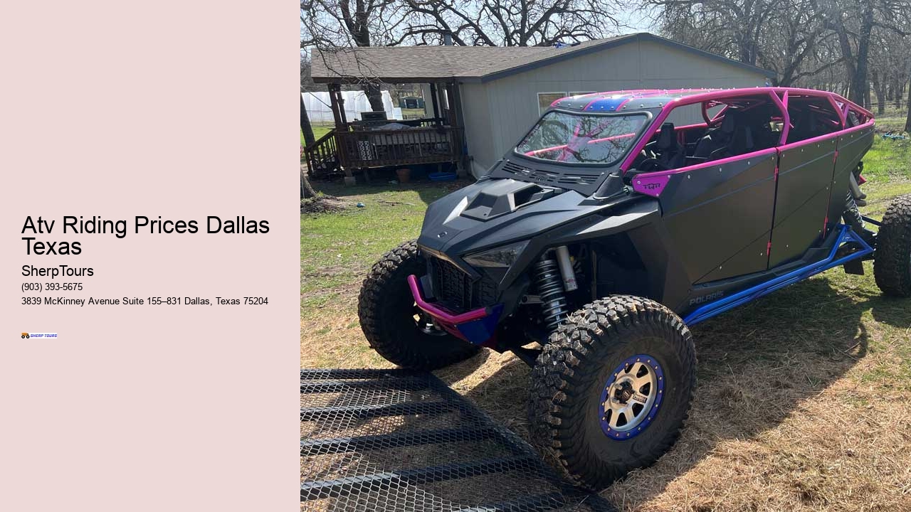 Atv Riding Prices Dallas Texas