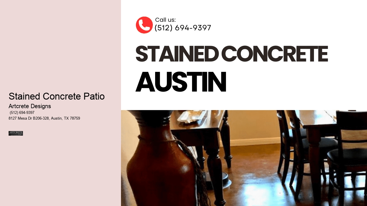 Stained Concrete Patio