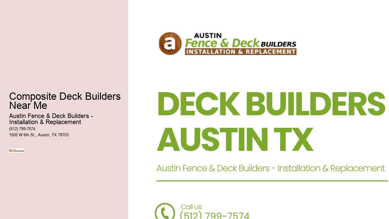 Composite Deck Builders Near Me