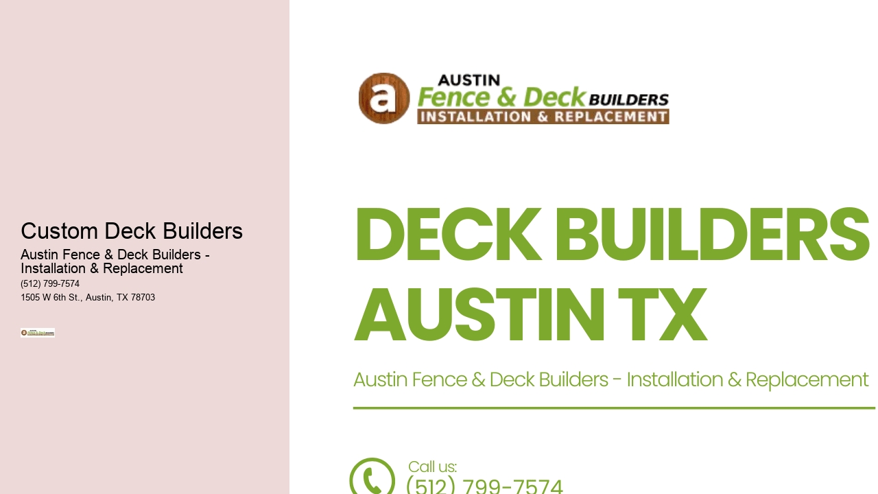 Custom Deck Builders