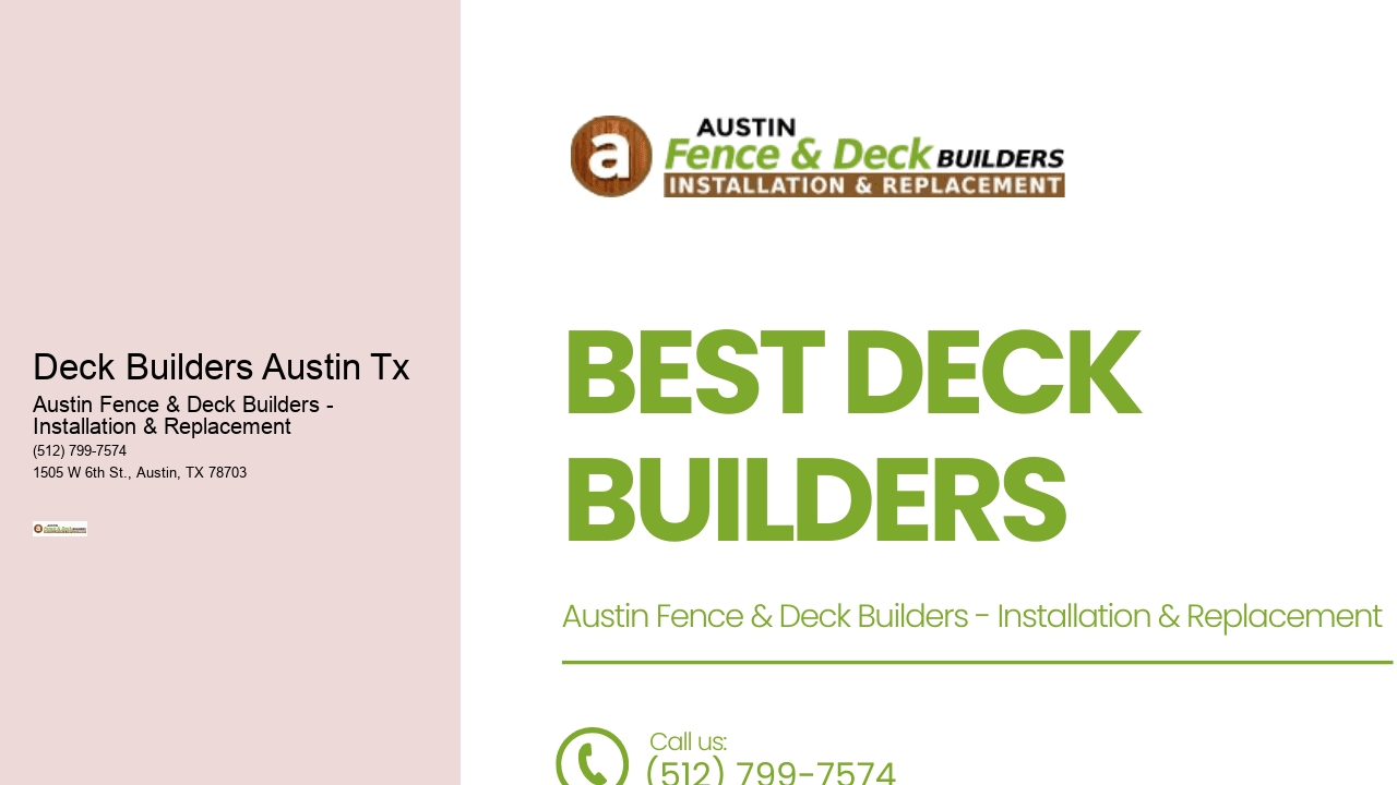 Deck Builders Austin Tx