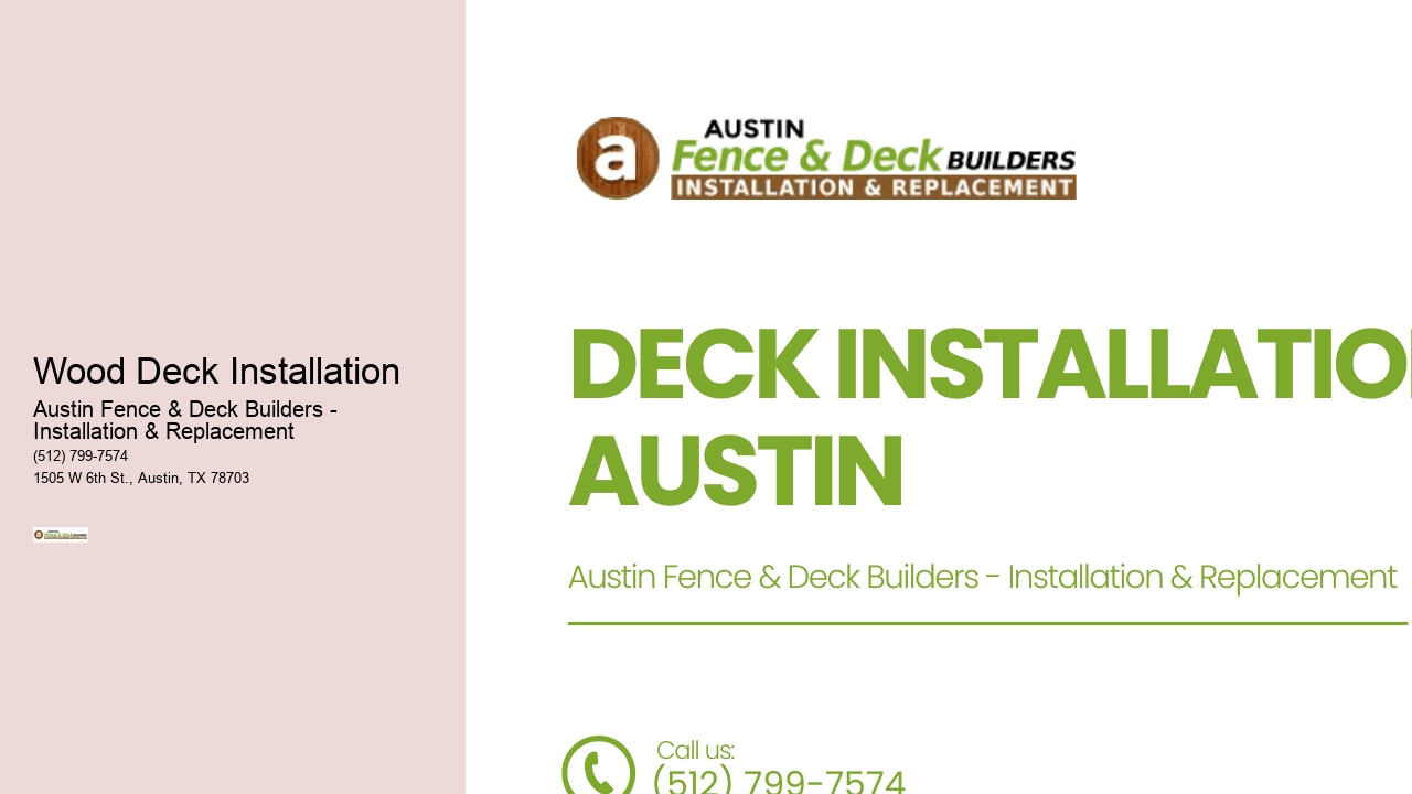 Wood Deck Installation