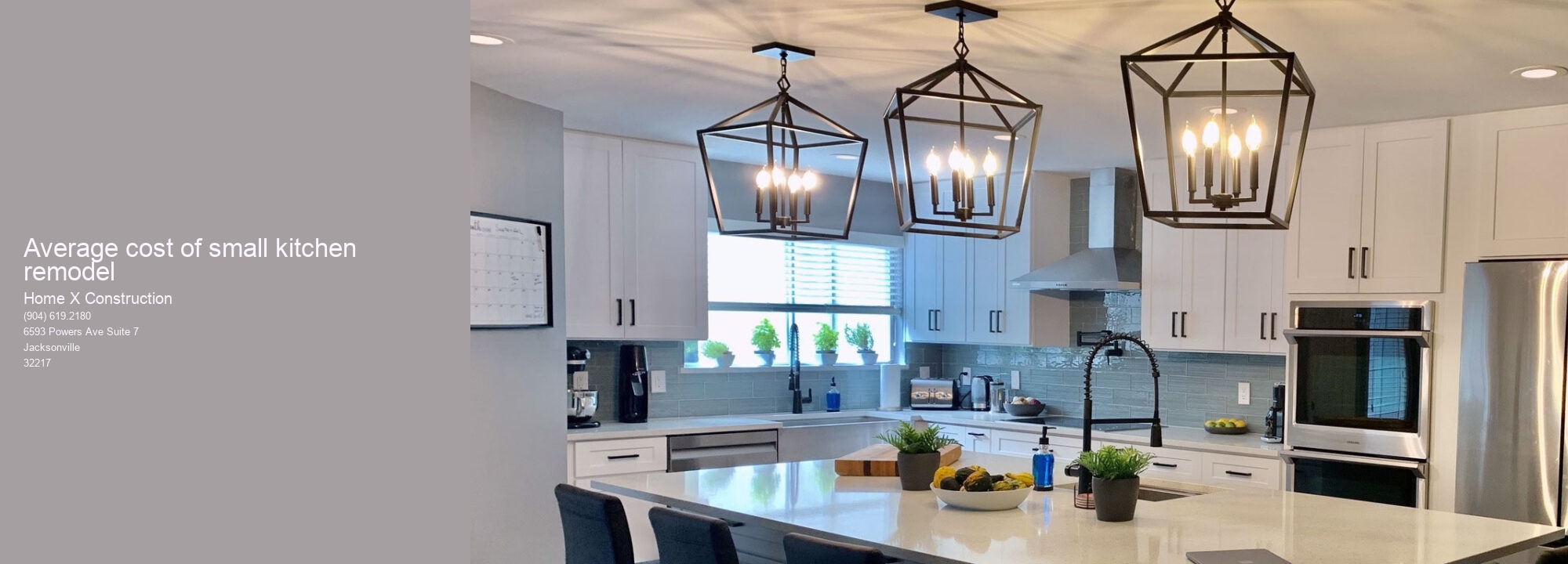 average cost of small kitchen remodel