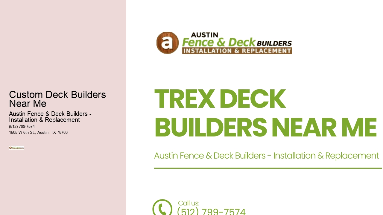 Custom Deck Builders Near Me