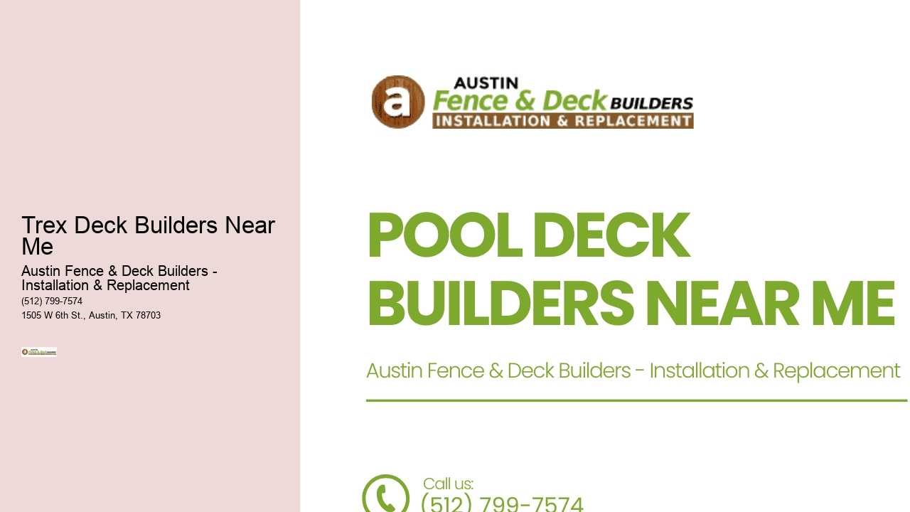 Trex Deck Builders Near Me