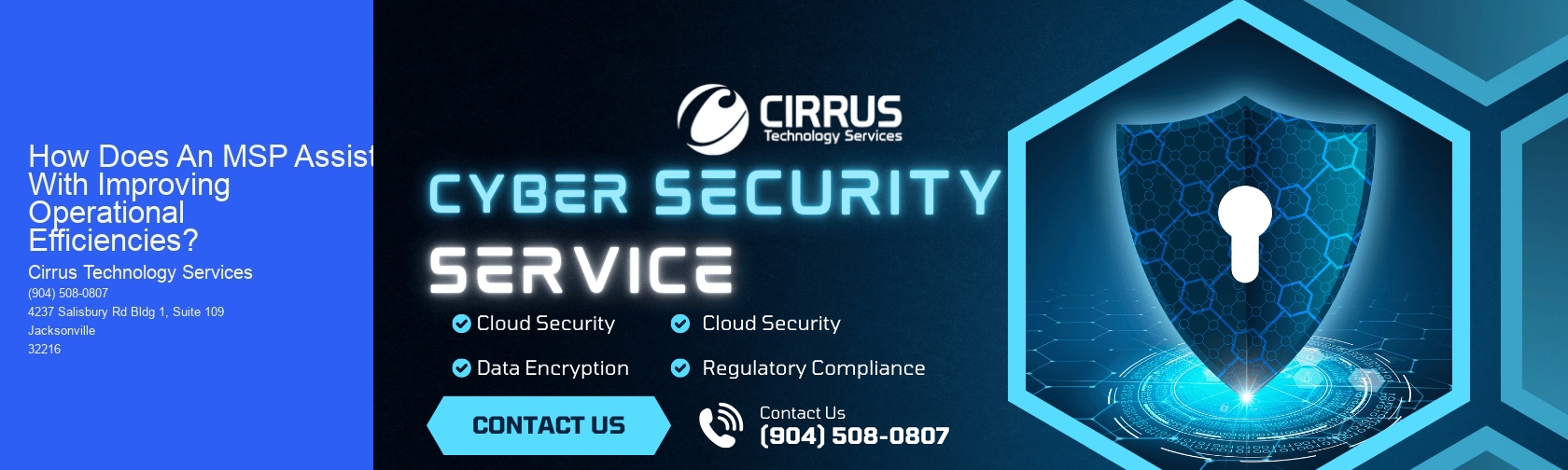 How Does An MSP Assist With Improving Operational Efficiencies?