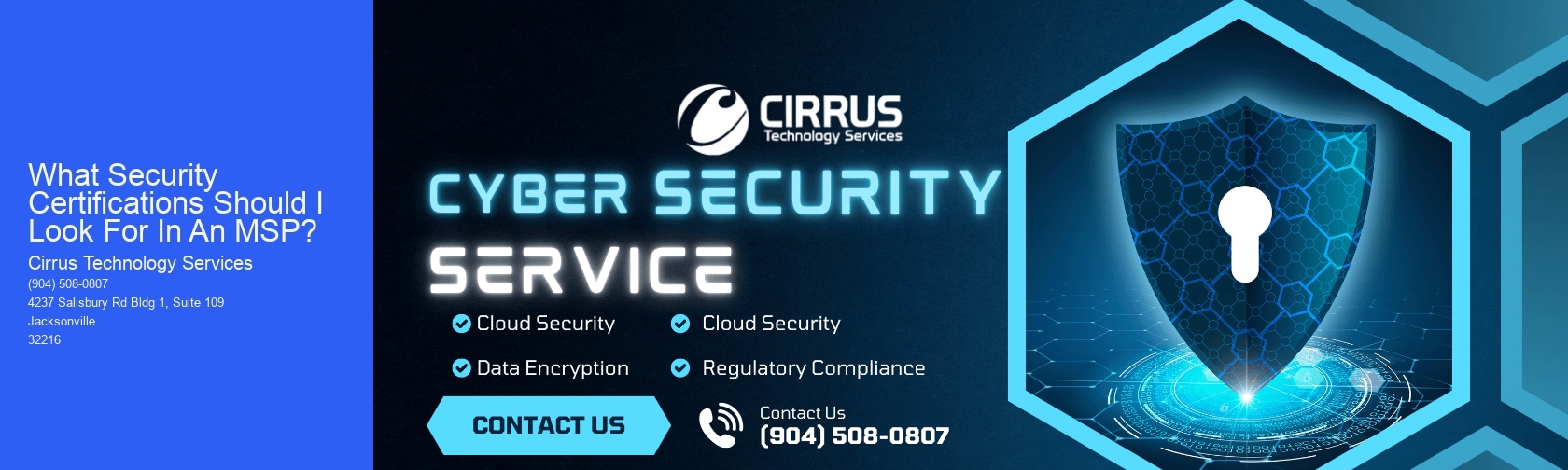 What Security Certifications Should I Look For In An MSP?