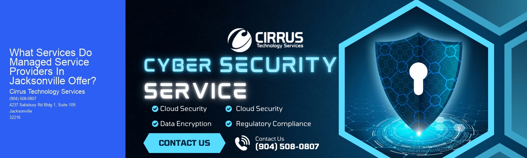 What Services Do Managed Service Providers In Jacksonville Offer?