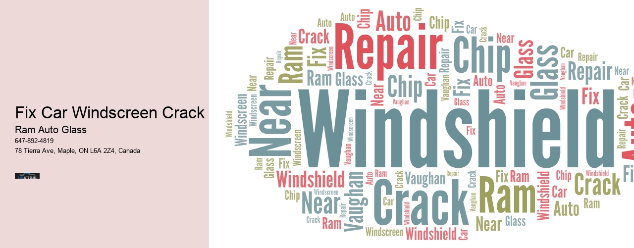 Fix Car Windscreen Crack