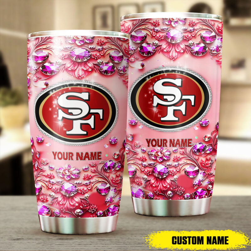 Sportswearmerch San Francisco 49ers NFL Personalized Tumbler Gifts For Fans - Sportswearmerch