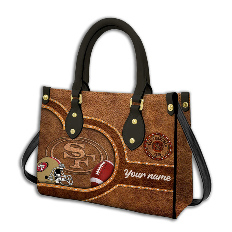 Sportswearmerch San Francisco 49ers NFL Leather Hand Bag For Fan - Sportswearmerch