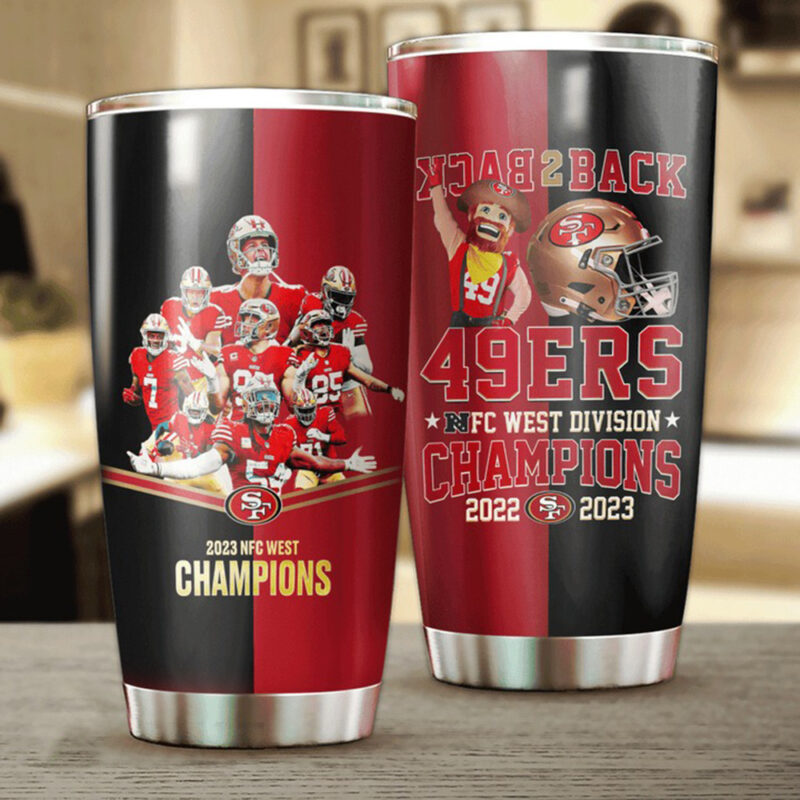 SF 49Ers NFC Champions Tumbler Gifts For Fans - Sportswearmerch