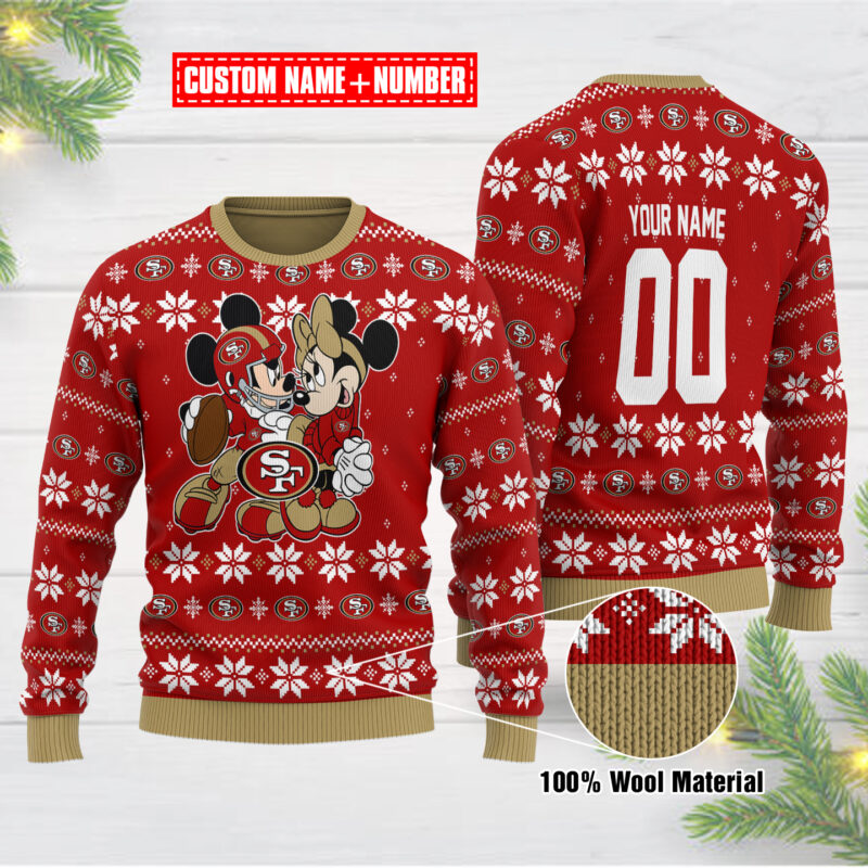 Sportswearmerch San Francisco 49ers NFL Ugly Sweater For Fan - Sportswearmerch