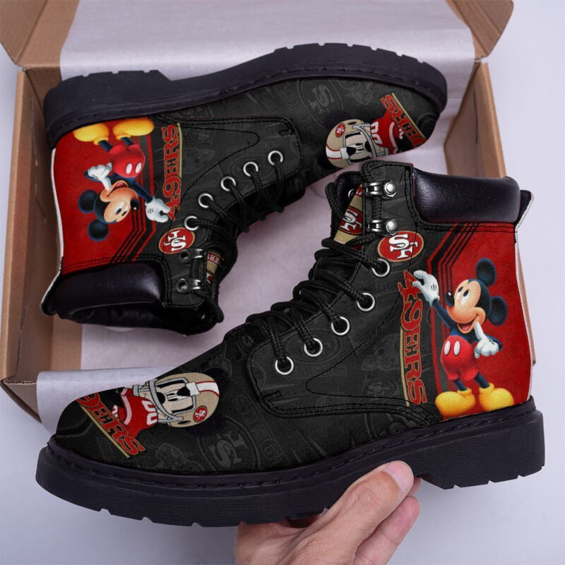 Sportswearmerch San Francisco 49ers NFL Classic Boots For Fan - Sportswearmerch
