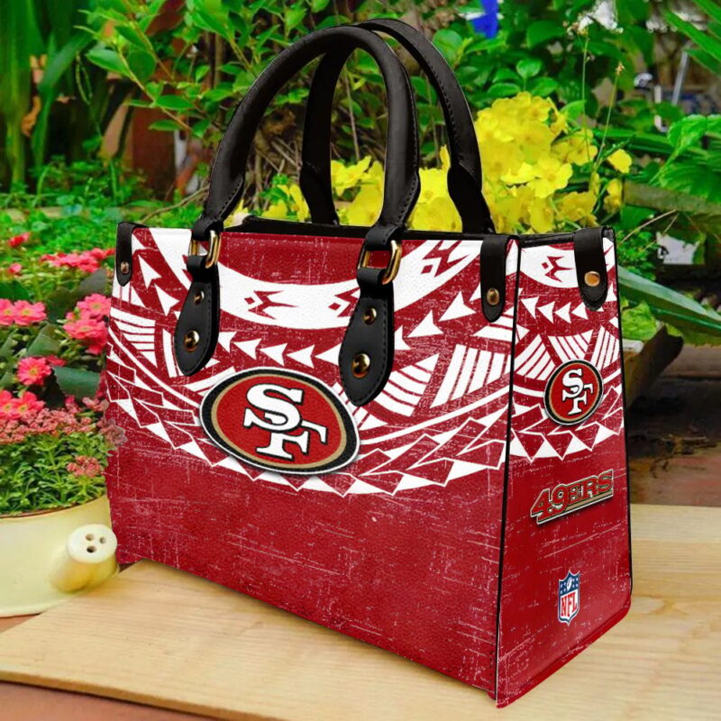Sportswearmerch San Francisco 49ers NFL Leather Hand Bag For Fan - Sportswearmerch