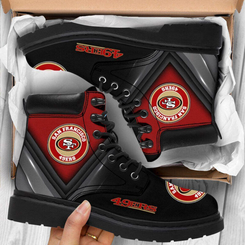Sportswearmerch San Francisco 49ers NFL Classic Boots For Fan - Sportswearmerch