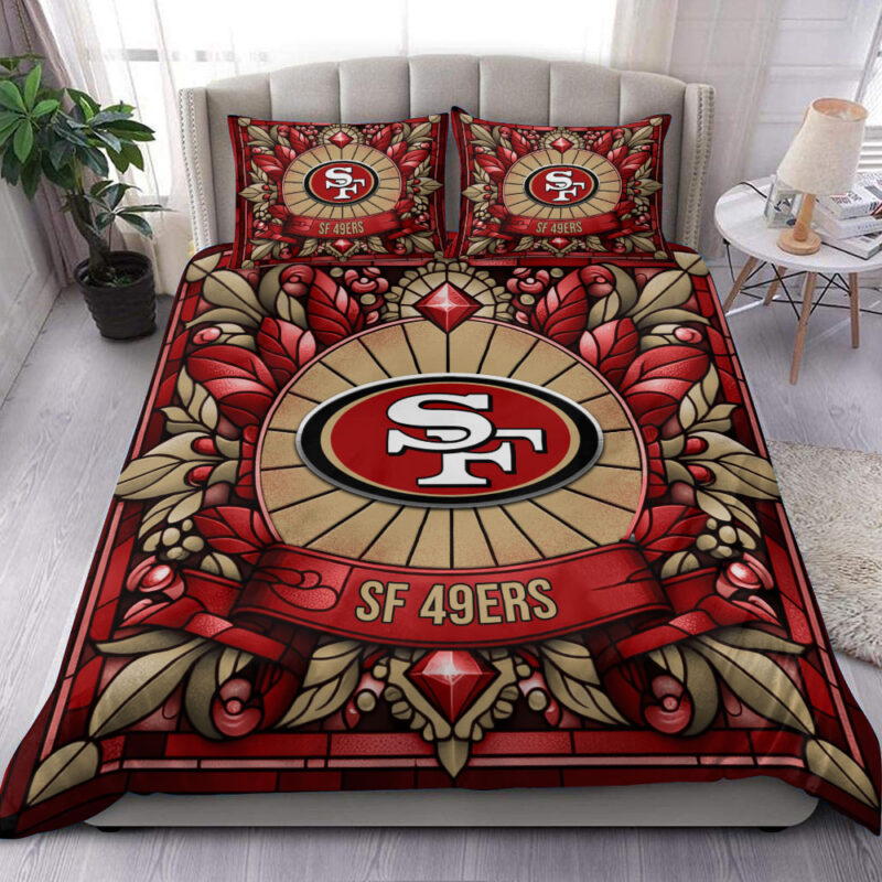 Sportswearmerch San Francisco 49ers New Bedding Set Collection for fans - Sportswearmerch