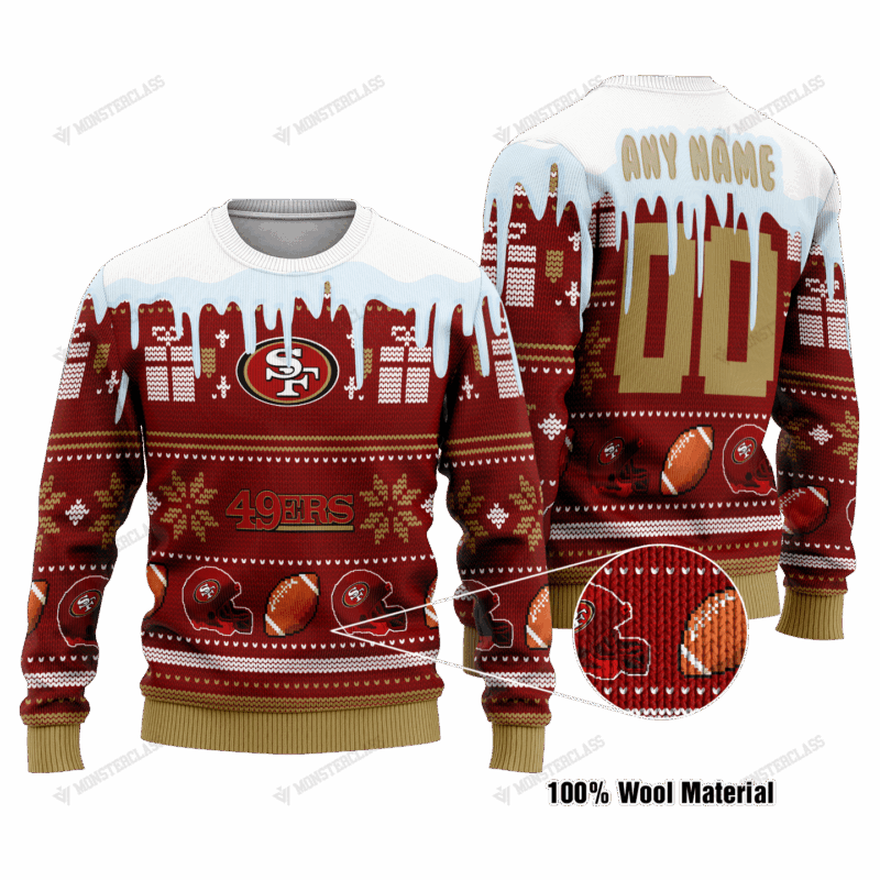 Sportswearmerch San Francisco 49ers NFL Ugly Sweater For Fan - Sportswearmerch