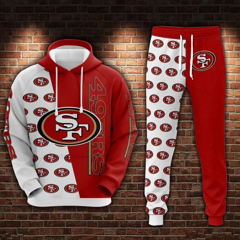 Sportswearmerch San Francisco 49ers NFL Joggers / Hoodie For Fan - Sportswearmerch