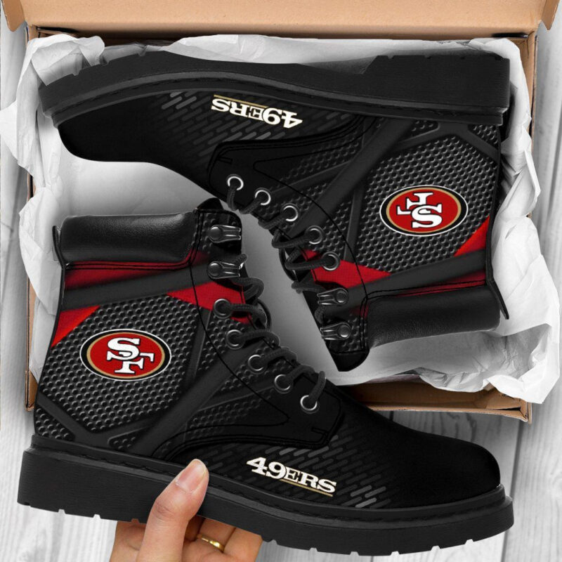 Sportswearmerch San Francisco 49ers NFL Classic Boots For Fan - Sportswearmerch