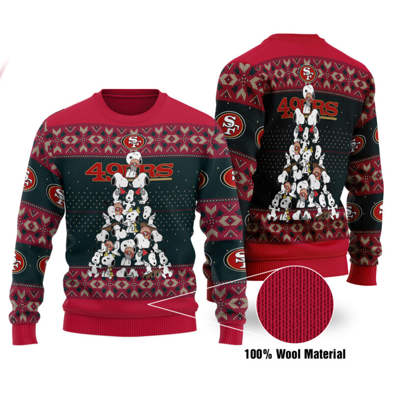 Sportswearmerch San Francisco 49ers NFL Ugly Sweater For Fan - Sportswearmerch
