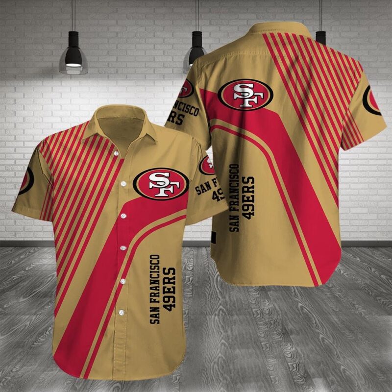 San Francisco 49ers Hawaiian Shirt For Big Fans