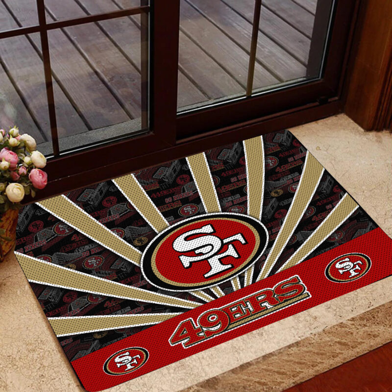 Sportswearmerch San Francisco 49ers NFL Doormat For Fan - Sportswearmerch